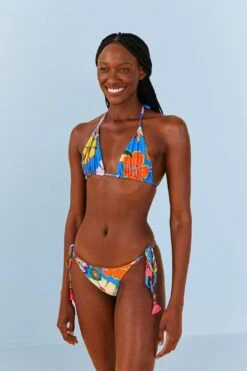 Farm Rio Full Garden Triangle Bikini Top -Farm Rio Dress Shop 307073 03