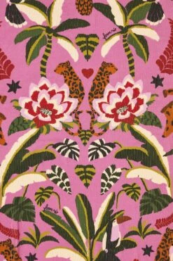 Farm Rio Pink Leopard Forest Sarong 17 Farm Rio Pink Leopard Forest Sarong -Farm Rio Dress Shop 307083 08