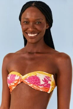 Farm Rio Tropical Woodcut Strapless Bikini Top 9 Farm Rio Tropical Woodcut Strapless Bikini Top -Farm Rio Dress Shop 307085 03