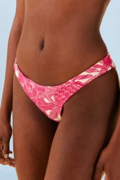 Farm Rio Tropical Woodcut High Leg Bikini Bottom -Farm Rio Dress Shop 307086 03