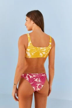Farm Rio Tropical Woodcut Bikini Top -Farm Rio Dress Shop 307087 04