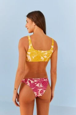 Farm Rio Tropical Woodcut Reversible Bikini Bottom -Farm Rio Dress Shop 307088 05