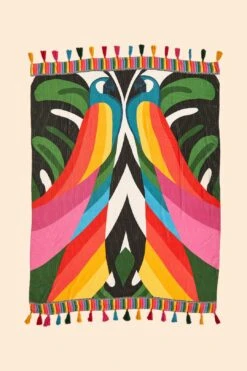 Farm Rio Macaw Stripes Sarong 15 Farm Rio Macaw Stripes Sarong -Farm Rio Dress Shop 307131 06