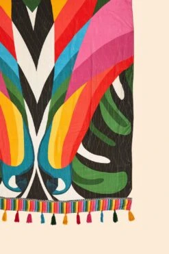 Farm Rio Macaw Stripes Sarong 16 Farm Rio Macaw Stripes Sarong -Farm Rio Dress Shop 307131 07