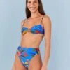 Farm Rio Blue Macaw Party Underwire Bikini Top 2 Farm Rio Blue Macaw Party Underwire Bikini Top -Farm Rio Dress Shop 307134 03