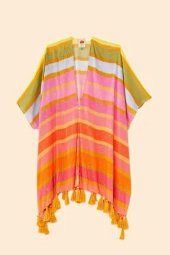 Farm Rio Shiny Stripes Cover Up -Farm Rio Dress Shop 307151 06