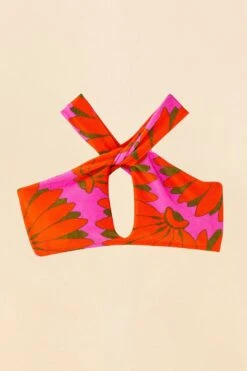 Farm Rio Pink Copacabana Bikini Top -Farm Rio Dress Shop 307167 05