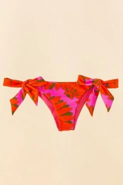 Farm Rio Pink Copacabana Side Tie Bikini Bottom 13 Farm Rio Pink Copacabana Side Tie Bikini Bottom -Farm Rio Dress Shop 307168 06