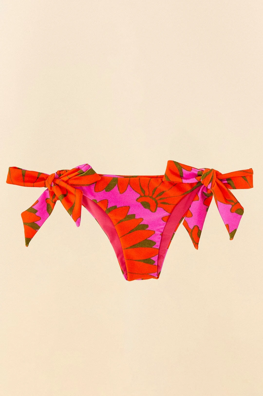 Farm Rio Pink Copacabana Side Tie Bikini Bottom 8 Farm Rio Pink Copacabana Side Tie Bikini Bottom - Image 6