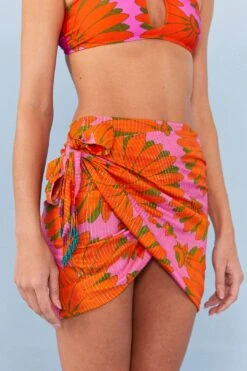 Farm Rio Pink Copacabana Cover Up Skirt 10 Farm Rio Pink Copacabana Cover Up Skirt -Farm Rio Dress Shop 307170 03