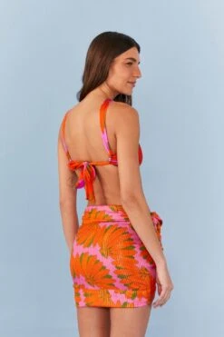 Farm Rio Pink Copacabana Cover Up Skirt 11 Farm Rio Pink Copacabana Cover Up Skirt -Farm Rio Dress Shop 307170 04
