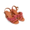Farm Rio PINK SHINY HEELED SANDAL -Farm Rio Dress Shop 307579 01