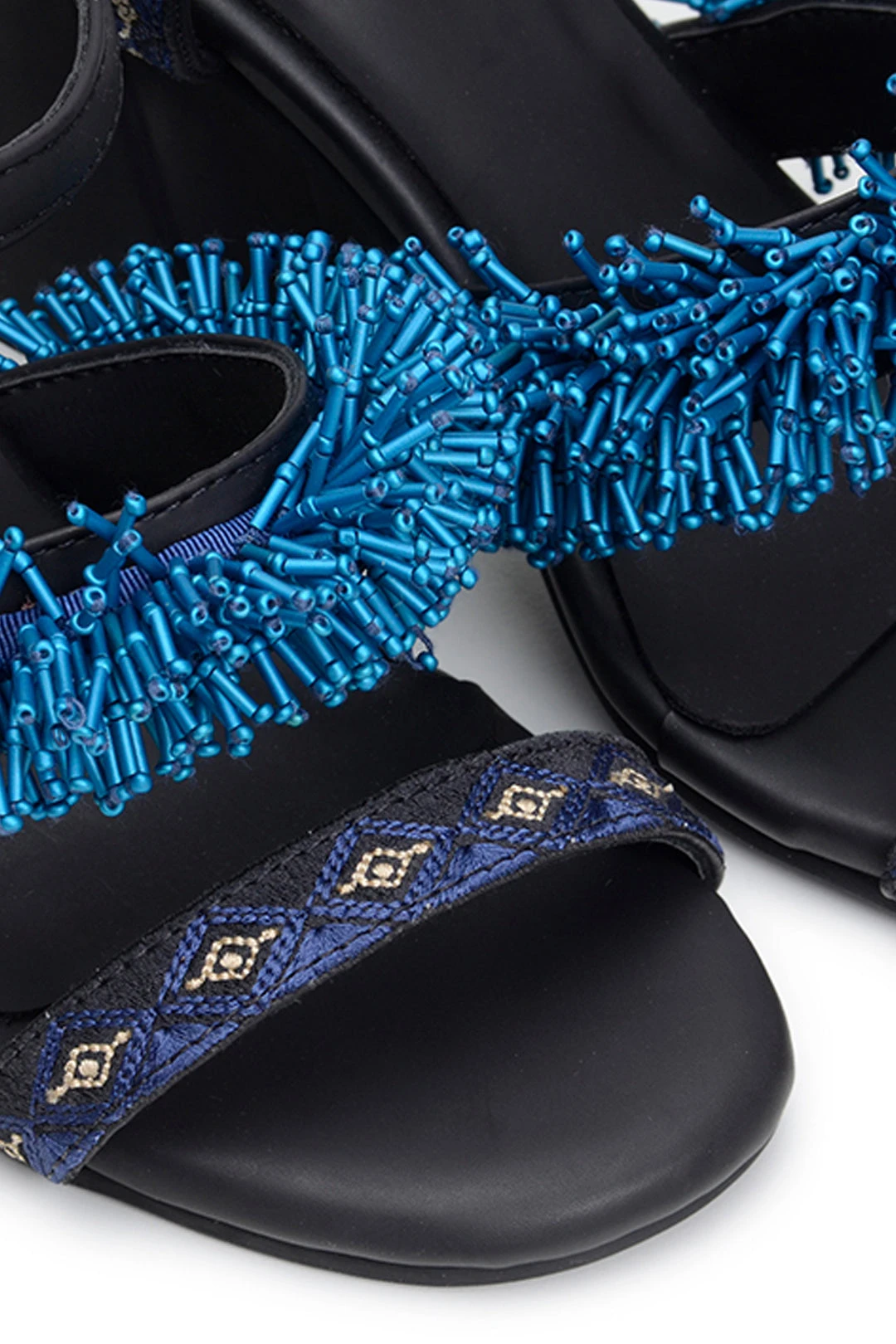 Farm Rio BLACK SHINY HEELED SANDAL 4 Farm Rio BLACK SHINY HEELED SANDAL - Image 2