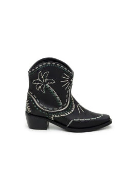 Farm Rio BLACK MYSTIC SCARF WESTERN BOOT -Farm Rio Dress Shop 307595 03