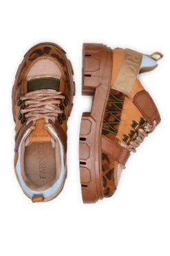Farm Rio Caramel Floresta Platform Sneaker -Farm Rio Dress Shop 307605 04