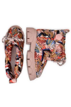 Farm Rio TOUCANS BUNCH PUFFY SHORT BOOT -Farm Rio Dress Shop 307618 04