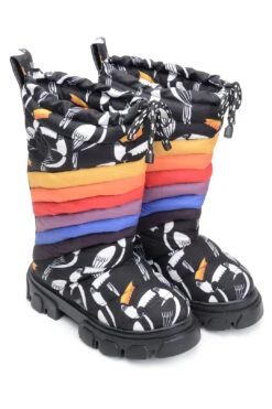 Farm Rio GRAPHIC TOUCANS PUFFY TALL BOOT