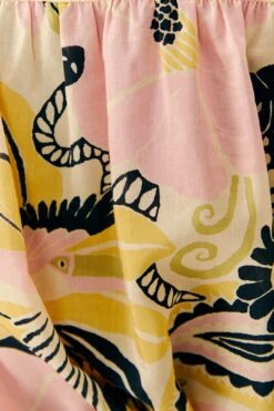 Farm Rio Sand Vintage Forest Blouse -Farm Rio Dress Shop 308206 05