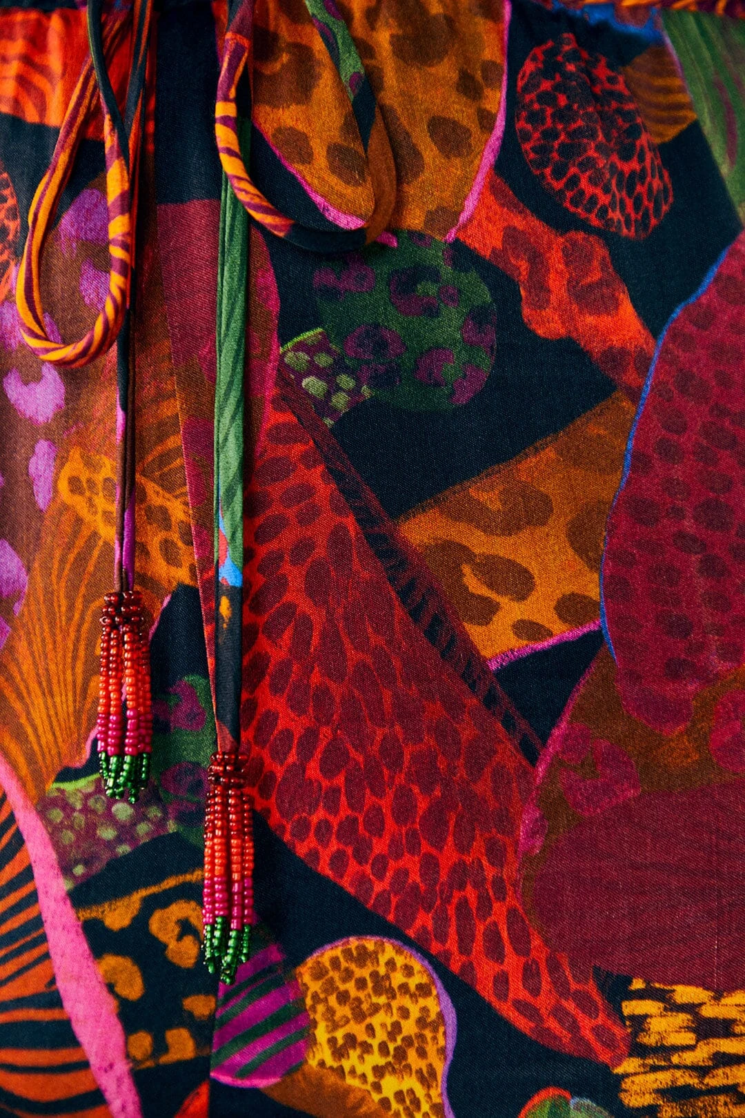 Farm Rio Leopard Mushroom Lenzing™ Ecovero™ Viscose Pants 6 Farm Rio Leopard Mushroom Lenzing™ Ecovero™ Viscose Pants - Image 4