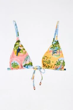 Farm Rio Rio Stamps Bikini Top -Farm Rio Dress Shop 308496 05