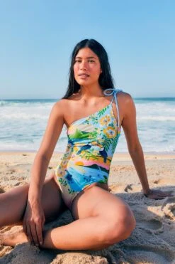 Farm Rio Colorful Rio One Piece Swimsuit -Farm Rio Dress Shop 308498 03