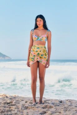 Farm Rio Rio Stamps Reversible Cover Up -Farm Rio Dress Shop 308499 02