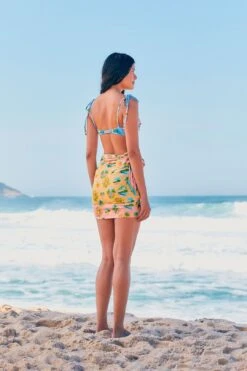 Farm Rio Rio Stamps Reversible Cover Up -Farm Rio Dress Shop 308499 04