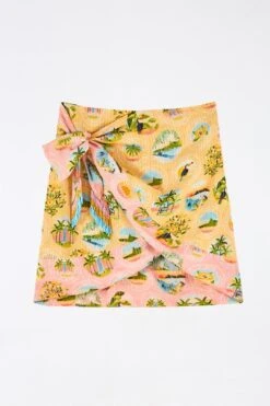 Farm Rio Rio Stamps Reversible Cover Up -Farm Rio Dress Shop 308499 05