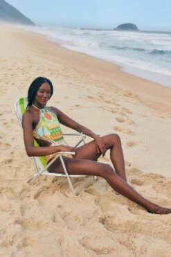 Farm Rio Beach Mixed Scarves One Piece Swimsuit -Farm Rio Dress Shop 308505 02