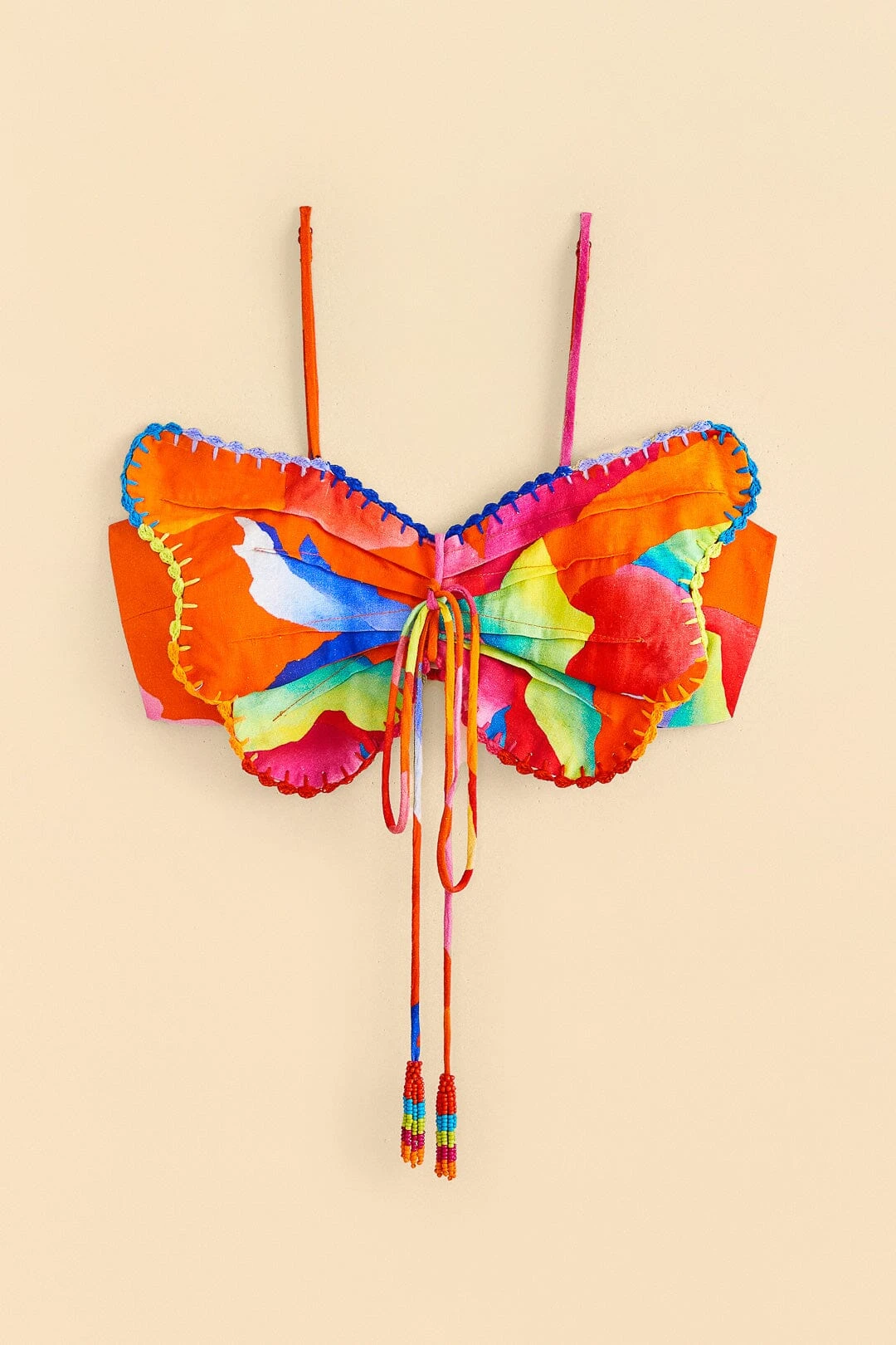 Farm Rio Red Ombre Chita Top 8 Farm Rio Red Ombre Chita Top - Image 6