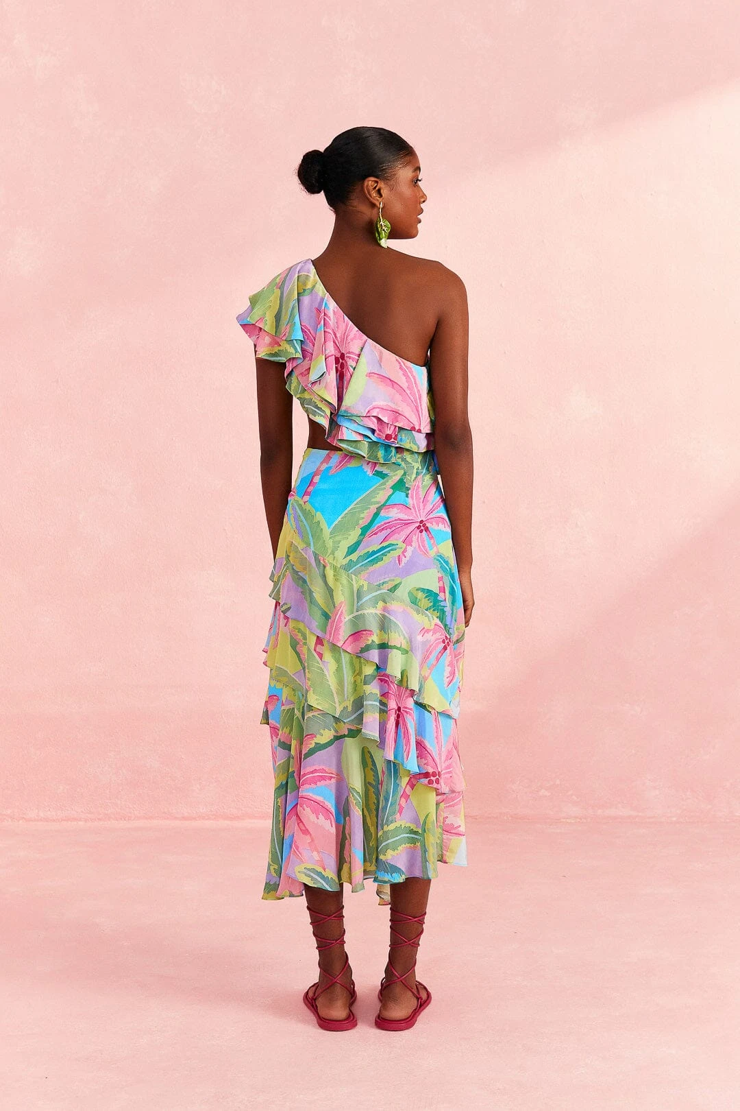 Farm Rio Beach Vibe Layered Skirt 6 Farm Rio Beach Vibe Layered Skirt - Image 4