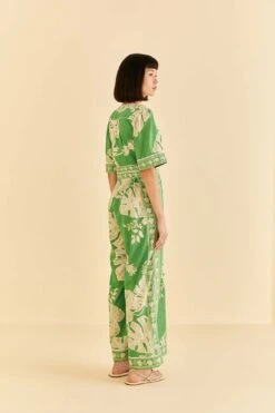 Farm Rio Green Lace Monsteras Jumpsuit 11 Farm Rio Green Lace Monsteras Jumpsuit -Farm Rio Dress Shop 309284 04