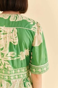 Farm Rio Green Lace Monsteras Jumpsuit 12 Farm Rio Green Lace Monsteras Jumpsuit -Farm Rio Dress Shop 309284 05