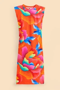 Farm Rio Red Ombre Chita T-Shirt Dress 13 Farm Rio Red Ombre Chita T-Shirt Dress -Farm Rio Dress Shop 309290 06