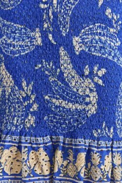 Farm Rio Blue Lace Banana Mini Dress -Farm Rio Dress Shop 309344 05