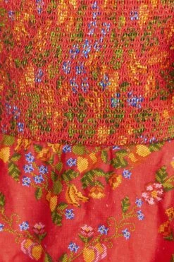 Farm Rio Red Tropical Romance Romper -Farm Rio Dress Shop 309366 04