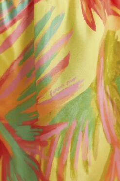 Farm Rio Lime Painted Birds Shorts -Farm Rio Dress Shop 309369 04