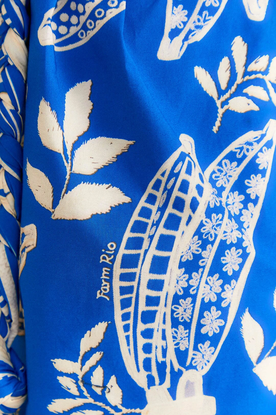 Farm Rio Blue Lace Banana Shorts 7 Farm Rio Blue Lace Banana Shorts - Image 5