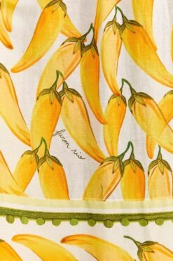 Farm Rio Off-White Peppers Maxi Skirt -Farm Rio Dress Shop 309400 05