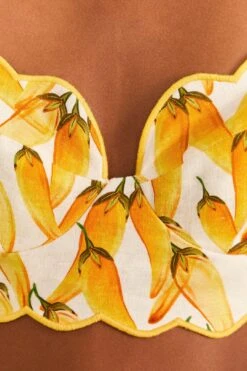 Farm Rio Off-White Peppers Top -Farm Rio Dress Shop 309434 05