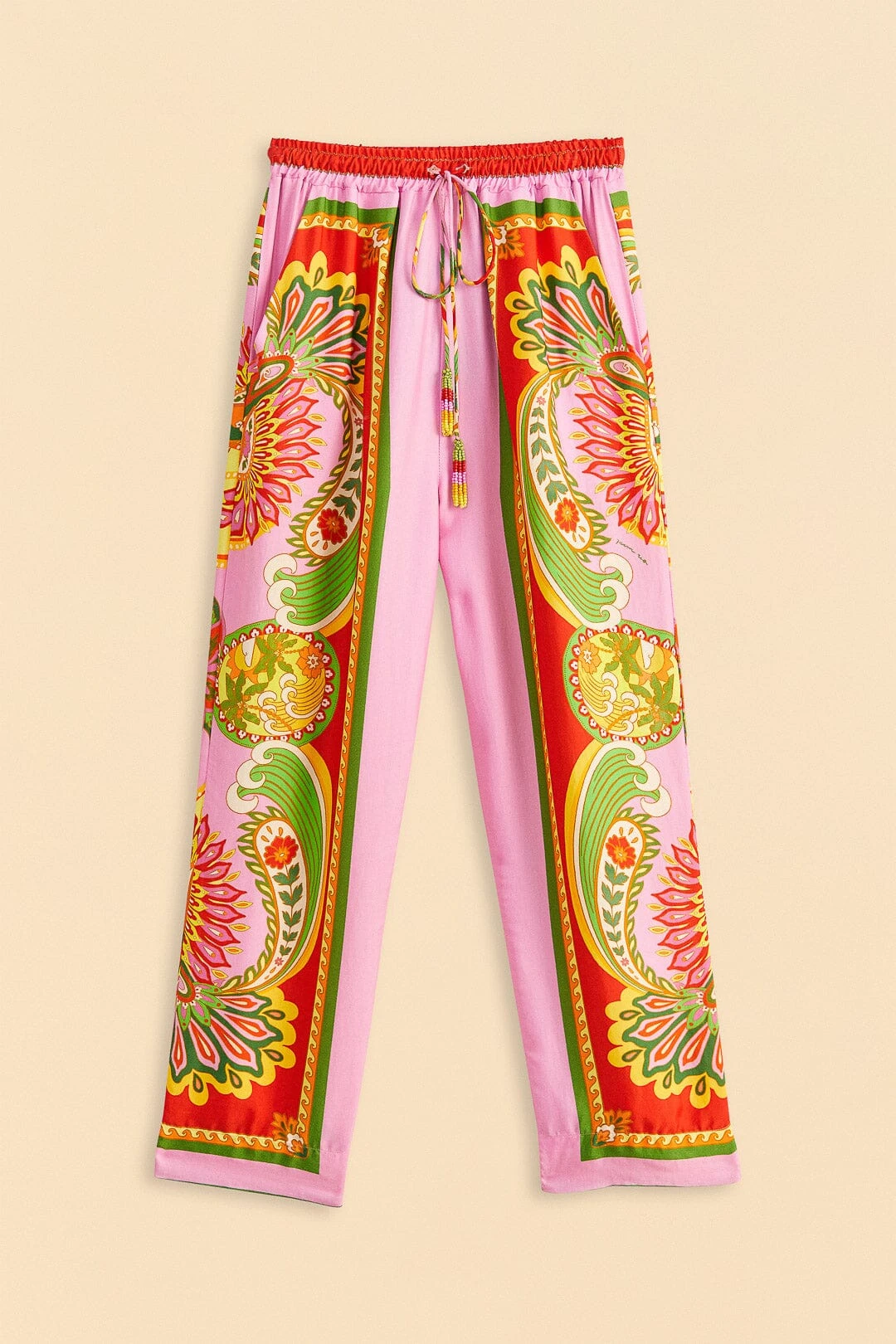 Farm Rio Beach Toucans Scarf Lenzing™ Ecovero™ Viscose Pants 7 Farm Rio Beach Toucans Scarf Lenzing™ Ecovero™ Viscose Pants - Image 5