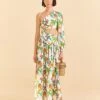 Farm Rio Tropical Paradise One Shoulder Midi Dress 1 Farm Rio Tropical Paradise One Shoulder Midi Dress -Farm Rio Dress Shop 309497 01