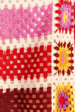 Farm Rio Mixed Crochet Stripes Shorts -Farm Rio Dress Shop 309542 05