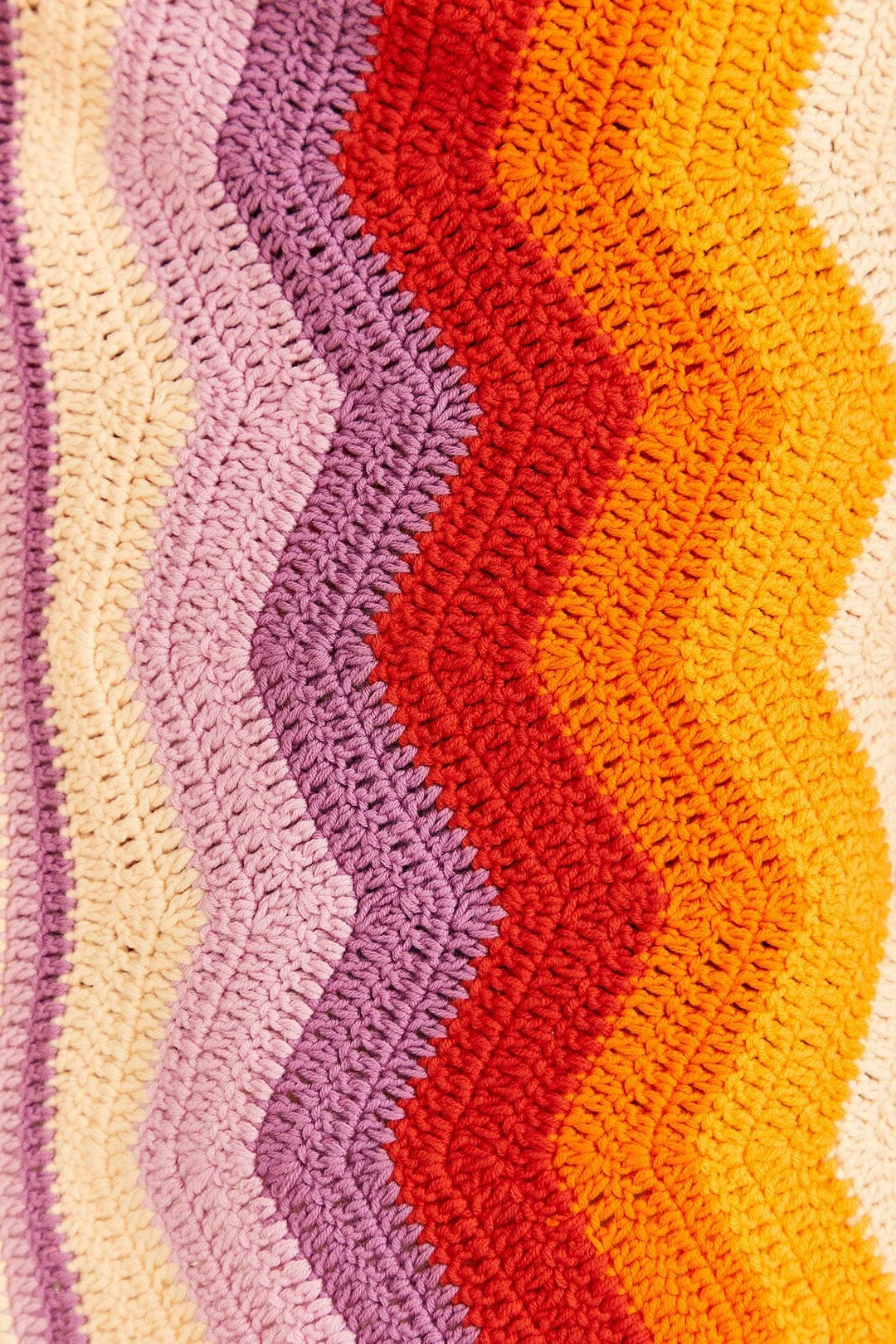 Farm Rio Multi Stripes Crochet Wrap Mini Skirt 6 Farm Rio Multi Stripes Crochet Wrap Mini Skirt - Image 4