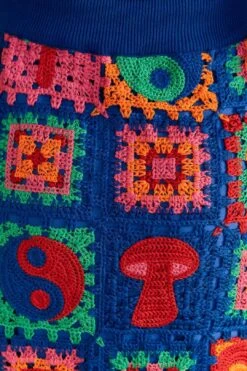 Farm Rio Crochet Icons Sweater Skirt 12 Farm Rio Crochet Icons Sweater Skirt -Farm Rio Dress Shop 309564 05