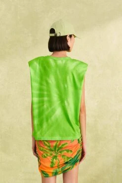 Farm Rio Green Lime Bananas Organic Cotton T-Shirt -Farm Rio Dress Shop 309576 02