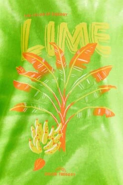 Farm Rio Green Lime Bananas Organic Cotton T-Shirt -Farm Rio Dress Shop 309576 04