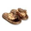 Farm Rio Bronze Monstera Anatomic Slide Sandal -Farm Rio Dress Shop 309856 01