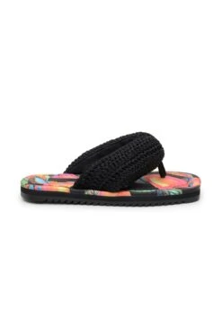 Farm Rio Cashew Crochet Puffy Flip Flop -Farm Rio Dress Shop 309866 03
