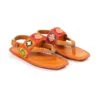Farm Rio Caramel Crochet Flat Sandal 1 Farm Rio Caramel Crochet Flat Sandal -Farm Rio Dress Shop 309904 01